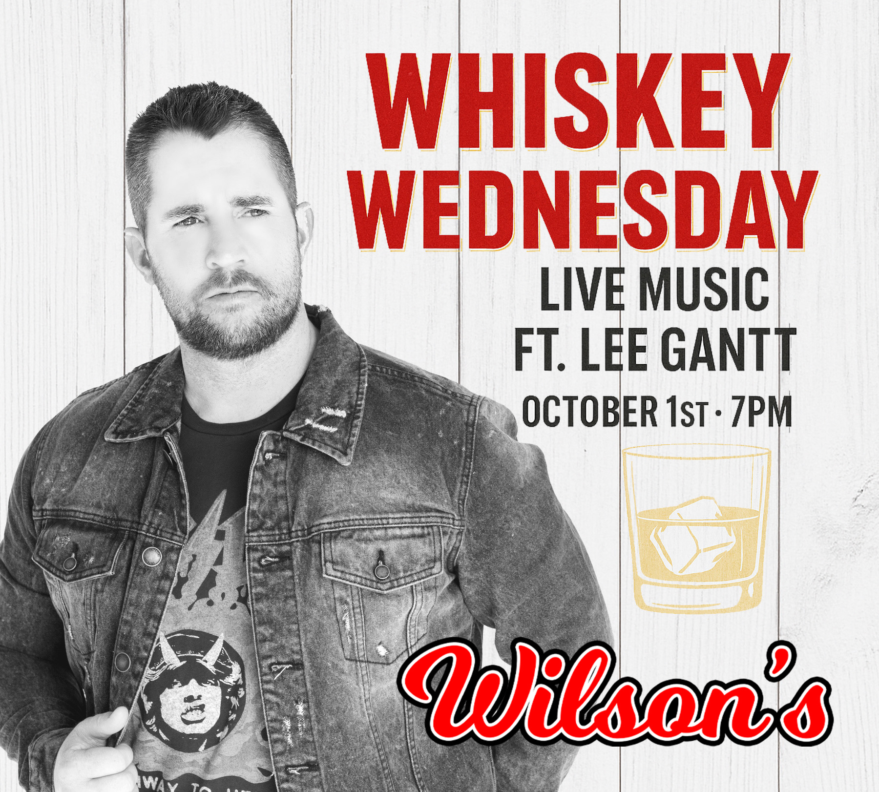 Featured image for “Whiskey Wednesday at Wilson’s Bar & Grill – October 1, 2025”