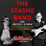 The Stashe Band performing live at Wilson’s Bar & Grill in Hilliard.