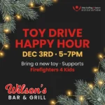 Toy Drive Happy Hour at Wilson’s Bar & Grill