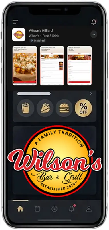 Wilson’s Hilliard mobile app rewards and ordering preview