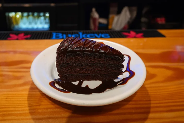 Chocolate fudge cake at Wilson’s in Hilliard