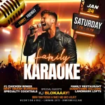 Family karaoke night hosted by KJ Blokaaay at Wilson’s Bar & Grill in Hilliard on January 24, 2026.