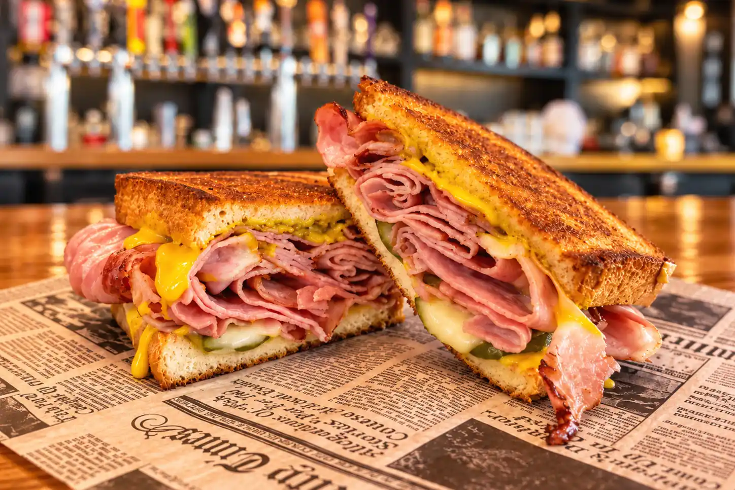 Ham & Swiss Cuban Melt at Wilson’s Bar & Grill in Hilliard, Ohio