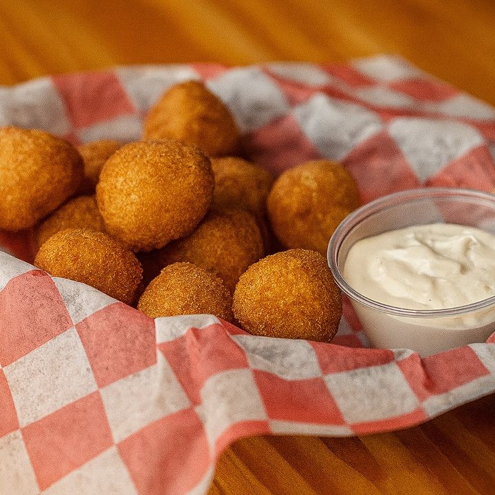 Mac & Cheese Bites at Wilson’s Bar & Grill in Hilliard, Ohio