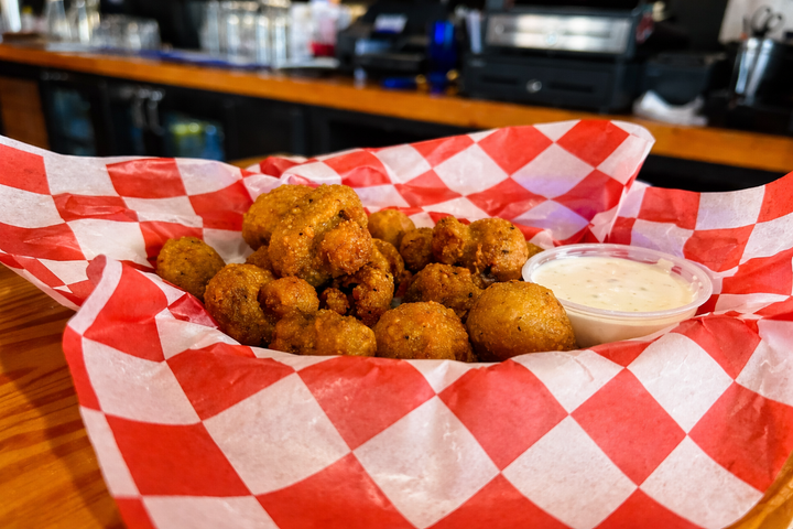 Fried Mushrooms at Wilson’s Bar & Grill in Hilliard, Ohio