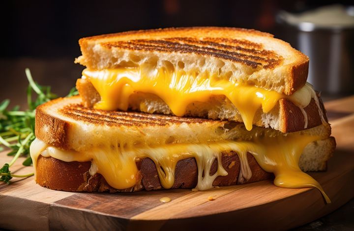 Three-Cheese Texas Melt at Wilson’s Bar & Grill in Hilliard, Ohio