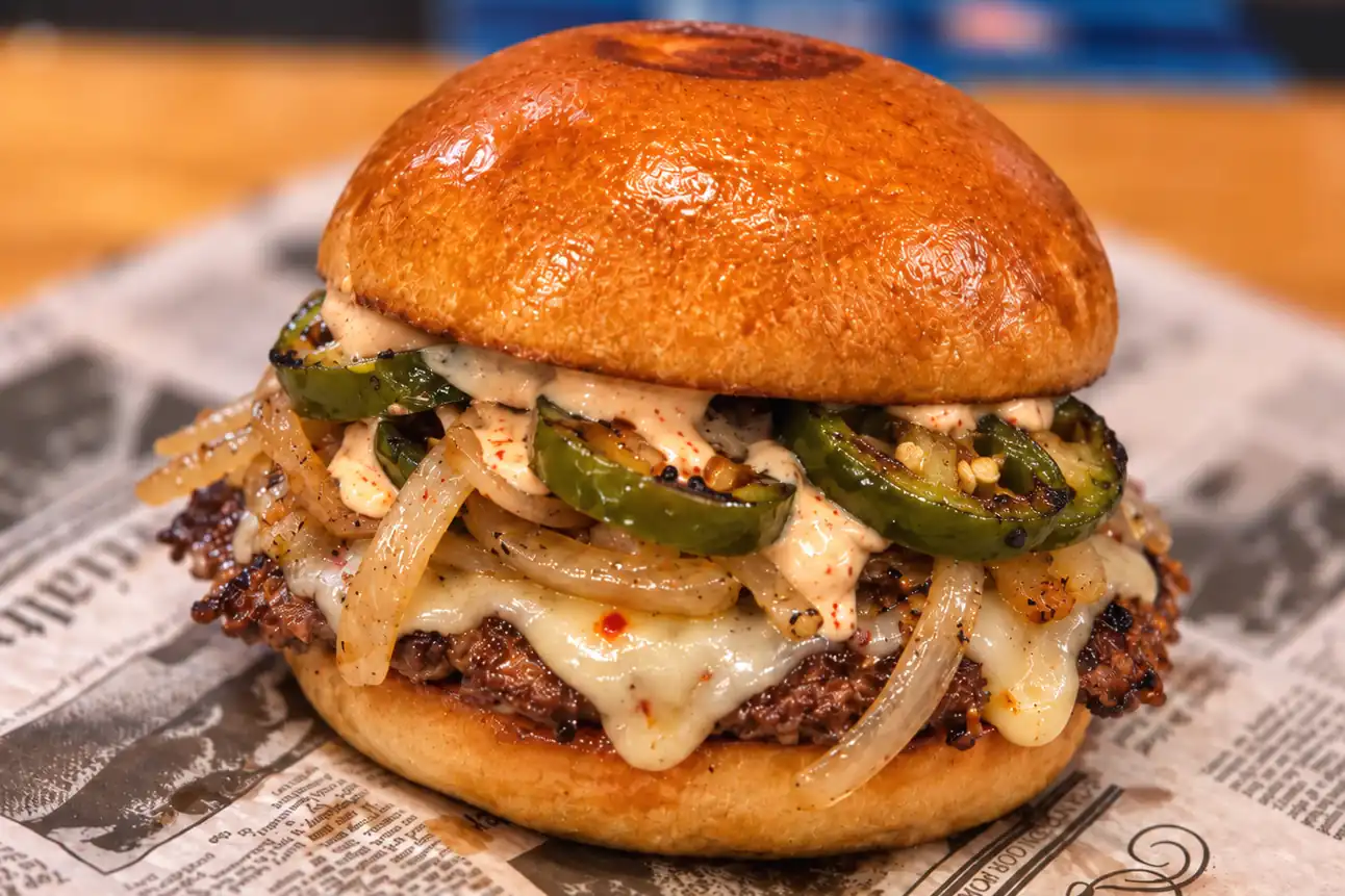 Jalapeño Jack Spicy Smash Burger in Hilliard | Wilson's