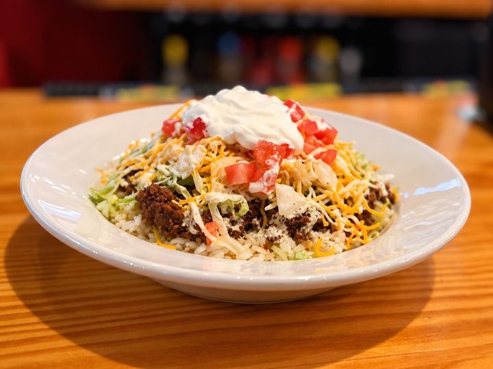 Loaded Burrito Bowl at Wilson's in Hilliard, Ohio