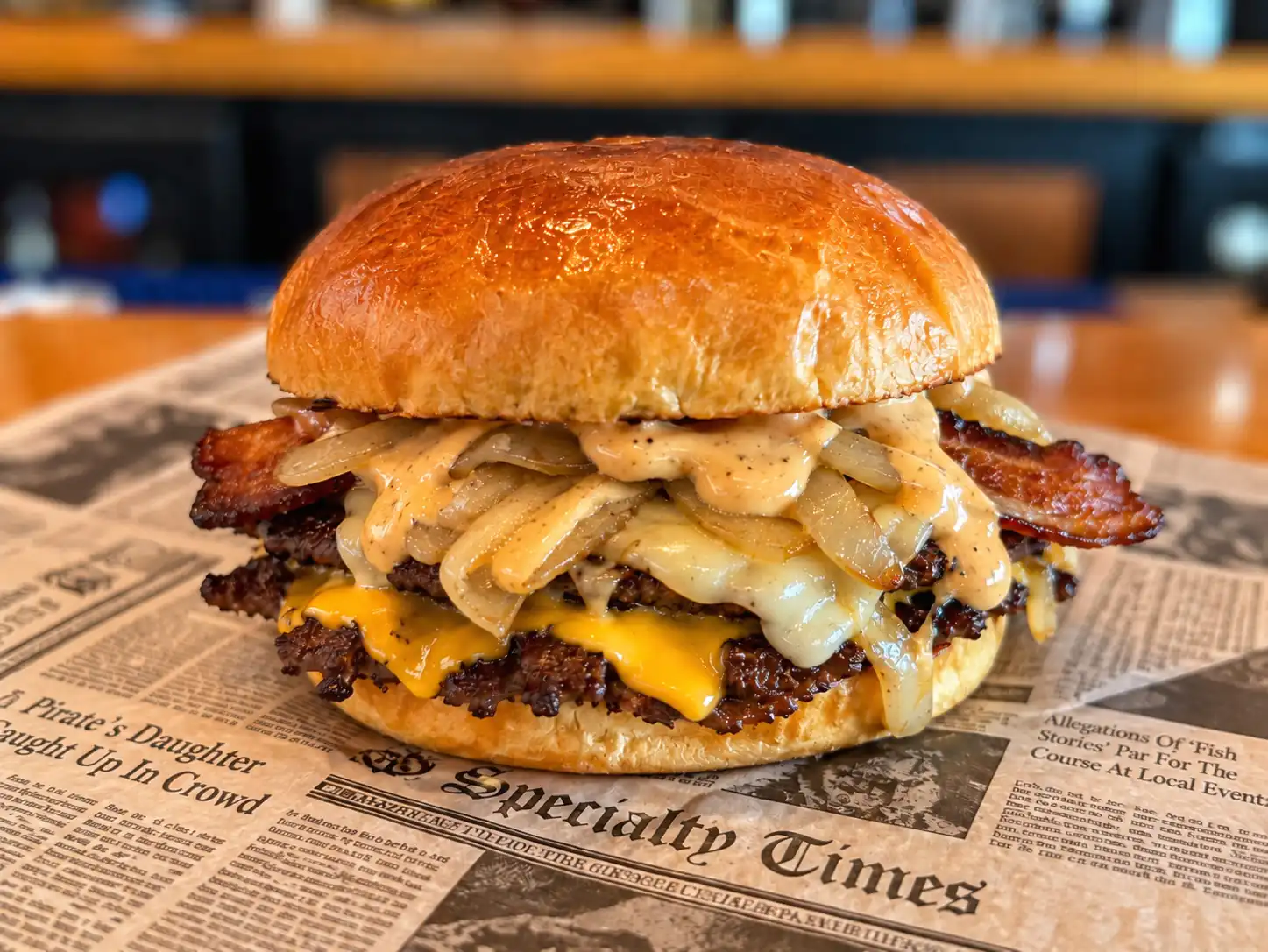 Broadside Smash at Wilson’s Bar & Grill in Hilliard, Ohio